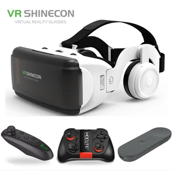 VR okuliare Shinecon G06E Pro Virtuálnej reality 3D VR okuliare Google Kartón headset virtuálne okuliare pre chytré telefóny ios Android