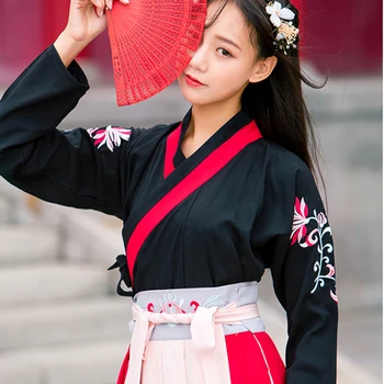 Hanfu ženy kroj wushu oblečenie žena staroveké čínske oblečenie cheongsam šaty tradičné čínske oblečenie pre ženy