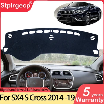 Pre Suzuki SX4 S-Cross~2019 Anti-Slip Mat Panel Kryt Pad Slnečník Dashmat Auto Chrániť Koberec Anti-UV Príslušenstvo Kapskom