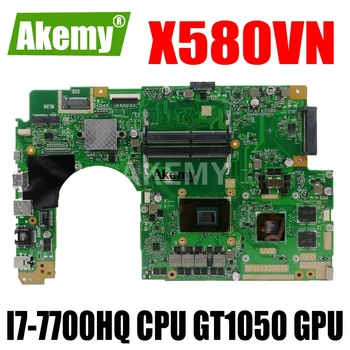 Pre Asus X580VN X580VD X580V Doske notebook Doske W/ I7-7700HQ CPU GPU GT1050
