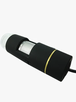 Lupa so Stojanom 1000X 8 LED Elektronickým Mikroskopom USB Endoskop 2MP Black Practic zväčšovacie sklo Kamery Stôl Loupe