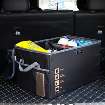 Auto Skladacia batožinového priestoru Organizátor Skladacie Cargo Úložný Box Vrecko Taška Auto Zakladanie Upratovanie, Interiérové Doplnky Auto SUV Box