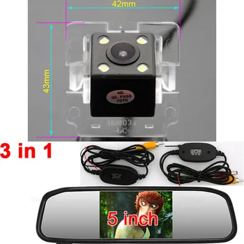 Vozidlo Zadnej strane Bezdrôtové Kamery Zozadu Parkovanie Monitor pre Mitsubishi Outlander 2007 2008 2009 2010 2011 2012 2013