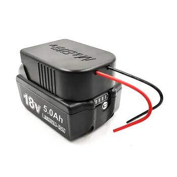 Odolné Li-Ion Batéria Converter DIY Kábel Výstup Adaptér pre Makita 18V Bosch 18V Lithium Batéria Príslušenstvo