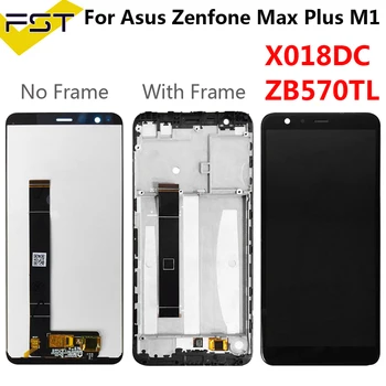 Pre Asus Zenfone Max Plus M1 LCD Displej Dotykový Displej Digitalizátorom. S montážou Rámu X018D X018DC Pre ASUS ZB570TL LCD Pantalla