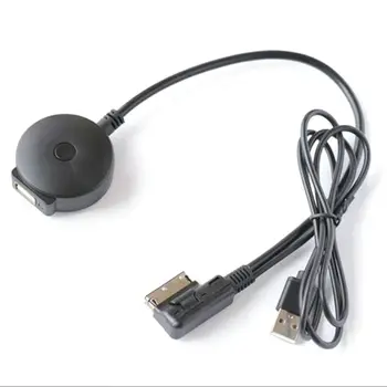 Auto Bluetooth, AUX Prijímač, Kábel s USB Adaptér pre VW Audi A4 A5 A6, Q5 Q7 S4 S5 Media Audio Vstup AMI MDI Rozhranie