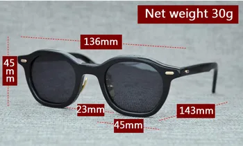 SPEIKO ručne vyrobené krátkozrakosť, slnečné okuliare na čítanie okuliare BETSY 45 retro námestie štýl farebné okuliare UV400 rainbow retro okuliare