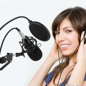 Profesionálne Bm 800 Kondenzátora Mikrofón s 3,5 Mm Káblové Bm-800 Karaoke BM800 Nahrávanie Mikrofón Na Počítači Karaoke KTV