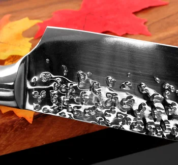 XITUO Kuchyňa 7 palcový kuchársky Nôž s Vysokou Uhlíka z Nehrdzavejúcej Ocele, Ostrými Sekáčik Krájanie Japonsko Santoku Nože Ergonomické Vybavenie