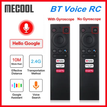 Mecool Vzduchu Myši BT Hlas Náhradné Diaľkové Ovládanie pre Android TV Box Mecool KM1 KM3 KM6 KM9 Pro Google Voice TV Box