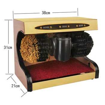 Domov Obuvi polisher Obuvi leštiaci stroj Automatické Horizontálne Indukčné obuvi čistiaci stroj