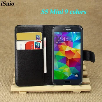 Pre Samsung Galaxy S5 Mini S5Mini S 5 Mini G800 G800H G800F Peňaženky Telefón Ochranné puzdro Flip Kožený Kryt Nárazníka Prípade Funda