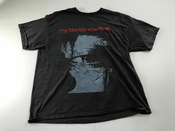My Bloody Valentine Ročník 1992 Tour Dotlač Black Mužov S 4Xl T Shirt K853