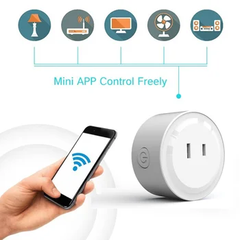 Smart Zástrčky APLIKÁCIU Diaľkové Ovládanie Zásuvky Hlas Načasovanie Smart Zásuvky JP Plug Japonský Špecifikácie Mini Wifi