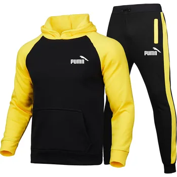2020 Pánske oblečenie zimné oblečenie bavlna s kapucňou športové oblečenie beží vyhovovali oblečenie športové jogging školenia značka športového oblečenia oblek