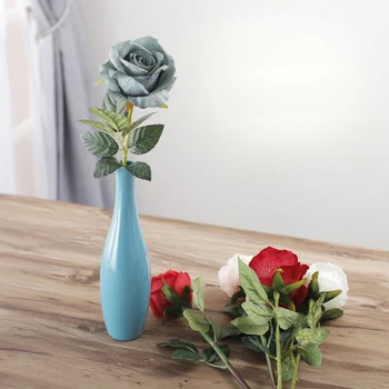 Európsky štýl Keramická Váza farebné kvetinové fľašu, Ozdoby, potreby pre umeleckých Remeselníkov office Porcelánová Váza Domova Vybavenie Výrobkov