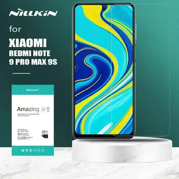 Pre Xiao Redmi Poznámka 9S Pro Max Tvrdeného Skla Nillkin H+ PRO Bezpečnosti HD Ochranné Screen Protector pre Redmi Poznámka 9 Pro Max 9S