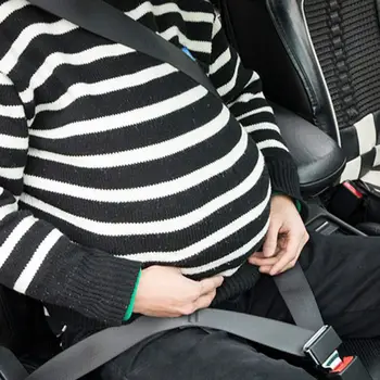 Auto Pásov Extender Klip Pracky Popruhu Nastaviteľná Dĺžka Tehotenstva, Bezpečnostný Kryt Univerzálny pre Tehotné Ženy