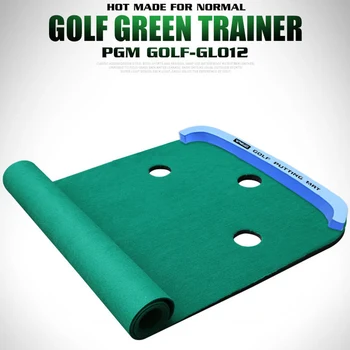 PGM Golf Putter Uvedenie Tréner Indoor Golfové Vybavenie, učebné Pomôcky Home Office Zelená Praxi Deka Golf Mat Nastaviť