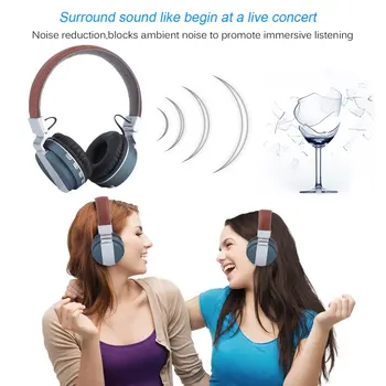 2020 Vysokej Huality BT-008 Skladacie Bezdrôtová Slúchadlá do uší Potlačením Hluku Slúchadlá S Mikrofónom Cestovné Over-Ear Headset