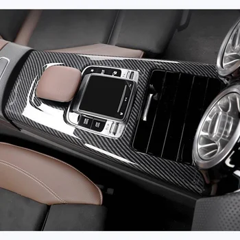 Pre Mercedes Benz Triedy W177 2019 Príslušenstvo Uhlíkových Vlákien Štýl ABS Auto stredovej Konzoly Ochrana Rámu Orezania