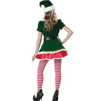 Lady Vianoce, Santa Claus Ponožka Osadenie Kostým Karneval, Maškarný Strany