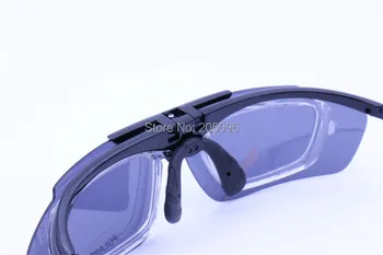 4 stupňov ohýbanie predné rim 6012 vysokej kvality flip up UV400 polarizované anti-slip športové slnečné okuliare s šošovky na predpis