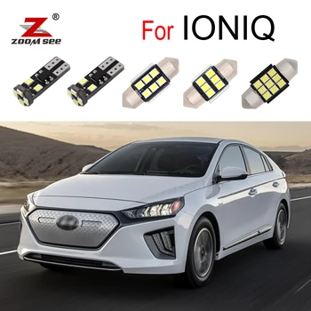 12pcs Canbus Auto Interiérové LED Žiarovka, Vnútorné Dome Light Kit Pre Hyundai Ioniq Elektrický Hybrid EV Plug-v roku 2016 2017 2018 2019 2020