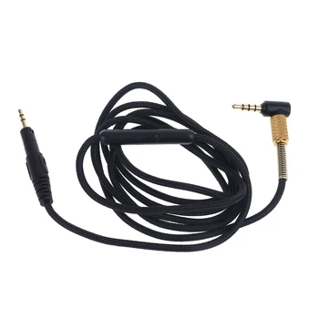 Výmena -Audio Kábel Pre -Sennheiser HD518 HD558 HD598 M40X M50X Slúchadlá Káblom Slúchadlá Drôt Connecter -Audio, Diaľkové Mic