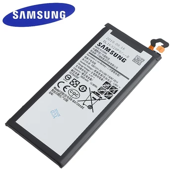 Originálne Batérie Samsung EB-BA720ABE Pre Samsung GALAXY A7 2017 Verzia A720 SM-A720 Originálne Náhradné Batérie Telefónu 3600mAh