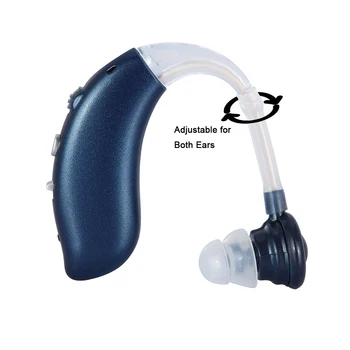 USB Nabíjateľné Mini Načúvacie prístroje BTE pre Starších ľudí, Prenosné Za Ucho Zvuk, Zosilňovač, Nastaviteľná Resound Vypočutie Zariadenie