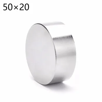 N50 1pcs 50x20mm Super Výkonný Silný magnet Kolo NdFeB Neodýmu Magnet Dia 50*20 N35 Vzácnych Zemín Magnet 50 mm x 20 mm