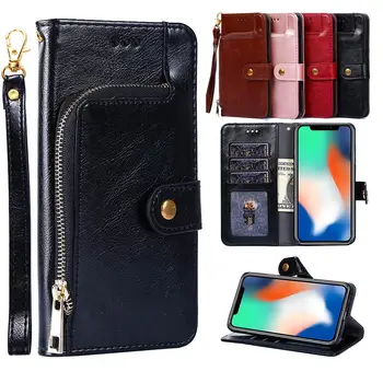 Peňaženka obal Pre Samsung Poznámku 20 Ultra 4 5 8 9 10 lite pro Flip Cover, Pre Galaxy Note20 Plus Luxusné Kožené puzdro Business Coque