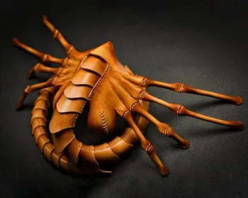 Cosmask Halloween Scorpion Maska Nové Facehugger Maska Cudzie Primátorov A Pazúry Hmyzu Xenomorph Hugger Kostým Tvár Červ Maska
