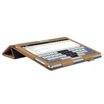 Slim Plátno, Flip Stojan Kožený Kryt Funda Capa púzdro Pre Huawei Mediapad M2 10.0 M2-A01L M2-A01M M2-A01W Tablet +Film +Pero