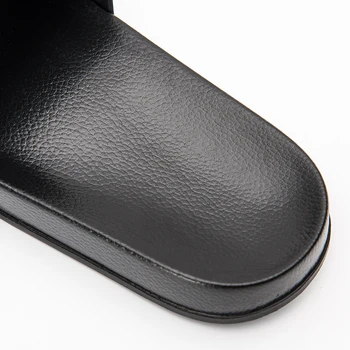 Leto Doma Papuče Jednoduché Čierne Biele Topánky Non-slip Kúpeľňa Listov Flip Flops Páry Platformu Papuče