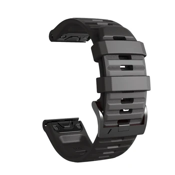 JKER 26 22 mm Quick fit Watchband pre Garmin Fenix 6X 6 Pro Hodinky Silikónové Jednoduché uchytenie potítka Popruh Pre Fenix 5X 5 3 3-LR 945 935