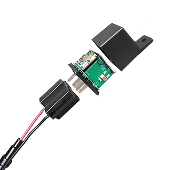 Mini Auto Relé GPS Tracker Zariadenie GSM Lokátora, Diaľkové Ovládanie Antitheft Monitorovanie odrezať Olej Power System Shock prekročenia rýchlosti Upozornenie