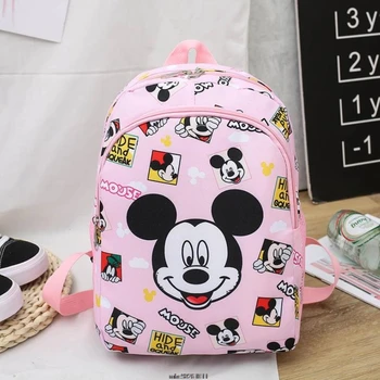 Disney základnej školskej cartoon Mickey Mouse taška dievča kabelky Ženy batoh batoh aktovka