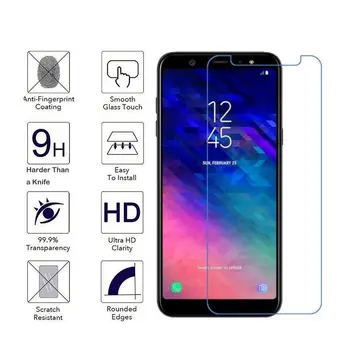 VSKEY 10PCS 2.5 D Tvrdeného Skla Pre Samsung Galaxy A6 Plus 2018 A6S A6+ Screen Protector Proti Poškriabaniu Telefón Ochranný Film