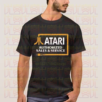 Najnovšie 2020 Lete Atari Autorizovaný Predaj a Servis Logo Bežné Tees Bavlna Oblečenie Tričko Homme Topy, Tričká S-4XL