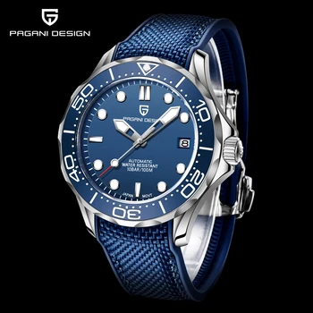 2021 Nové PAGANI DIZAJN 007 pánske Hodinky, Luxusné značky mechanické hodinky pre mužov automatické hodinky mužov NH35A Nepremokavé hodiny muž