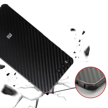 Bosilang Pre Xiao Mi 6 Hliníkovej Zliatiny Nárazník + Carbon Fiber PC Ochrany Mobile Pokrytie