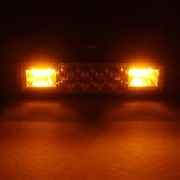 1pc 48W Blesk Flash Pracovné Svetlo LED Svetlo, Bar Biela Žltá ATV Offroad SUV Motocykel Nákladných Prívesov Auto Príslušenstvo