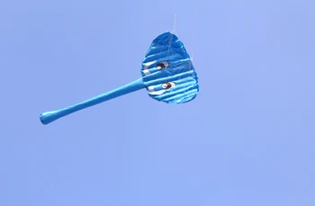 New Vysoká Kvalita 1,4 m dvojriadkový Slon Softvér Kite Športy na Pláži S Kite Rukoväť a String Jednoduché Lietať