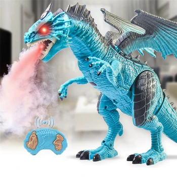 Hračka Dinosaur Sprej Dragon Elektrické Diaľkové Ovládanie Simulácie Zvieracích Modelu Deti Pet Deti Darček K Narodeninám