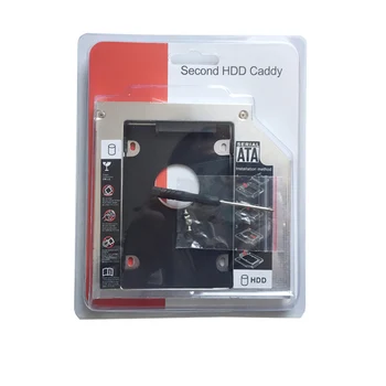 12,7 MM 2. HD HDD SSD Pevný Disk Caddy Pre Toshiba Satellite C655 C655D C660 C660D(Dar Optickej jednotky rámu)