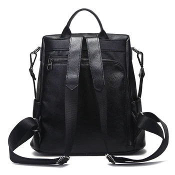 KYYSLO soft Anti-theft Originálne Kožené dámske batoh cestovná taška kórejská verzia wild veľkú kapacitu taška cez rameno ženy