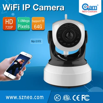 NEO Coolcam NIP-51F2G HD wifi ip kamera, Bezdrôtové P2P CCTV IP Kamera 720P a Onvif,Zadarmo APLIKÁCIE.