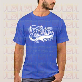 Ecko-Unltd Biele Logo Streetwear T Shirt 2020 Nové Letné pánske Krátke Rukávy Populárne Tee Tričko Topy Úžasné Unisex